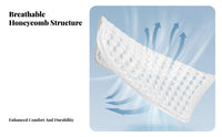 Honeycomb Cooling Cushion High Gel Seat Cushion Highly Elastic Honeycomb Chair Pad for Students Users, Home, Travel