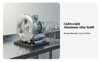 High Pressure Whirlwind Blower All-Copper Engine Side Passage Blower Manufactu Circular Air Blower Die-Cast Aluminum Housing Low