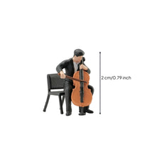 Miniature Figurine Hand-Colored Diorama Figure Authentic Model Figure for Hobbyists, Dioramas