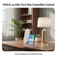 WiFi Smart Socket Timer Function WiFi Smart off Let Voice-Alternating Current Tivated Power Plug No Hub Required Distant Control