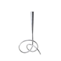 Spiral Candlestick Reflective Home Decor Smooth House Decoration