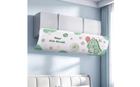 Direct Blow Protection Air Conditioner Wind Deflector Hanging Air Conditioner Deflector Perforated Air Conditioning Airflow Guard No-Drill for Baby, Renters, Bedroom, Living Room, Apartment