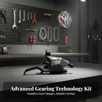3x7 Speed Groupset Easy Modification Integrated Brake Change Levers Bike Derailleur and Gear Selector Kit Fluid Change Ing