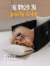 狗狗中控车载狗窝座椅宠物车载垫猫咪小型犬扶手箱坐车神器可拆洗