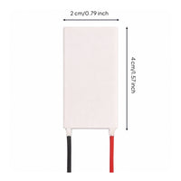 Compact Peltier Module Rectangular Peltier Cooling Module Simple Thermoelectric Cooler Advanced for DIYers, Hobbyists, Temperature Control, Refrigeration