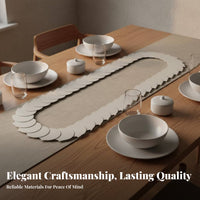 Extendable Rotating Tray Smooth Rotation Modular Dining Table Turntable Easy to Clean Adjustable Table Server for Families, Parties, Restaurants