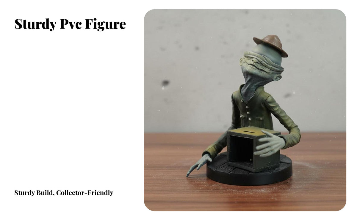 Horror Game Model Collectible Blindfolded Janitor Figure Gift Idea Long Armed Monster Statue for Collectors, Teens, Car Dashboard Ornament, Room Decor