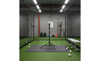 Sturdy Rubber Top Baseball Batting Tee Easy Setup Softball Hitting Stand Portable Tripod Hitting Tee for Beginners, Training