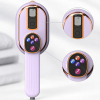 Dual Voltage Handheld Clothes Steamer and Iron Portable Garment Steamer and Iron Compact Fast Heat-up for Travel