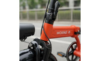 Folding Electric Bike Lightweight Portable Electric Foldable Bike New Official Standard Portable City Cyclist Electric Two-Wheeler for Adults