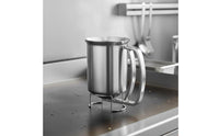 Precise Pouring Stainless Steel Batter Dispenser Easy to Clean Batter Funnel Dripdrip-Resistant Baking Tool Single-Hand Control for Dessert Making