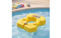 Underarm Car-Shaped Pool Buoy Padded Swim Buoy with Back Strap Thick Toy Inflatable for Toddlers