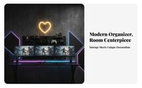 Gaming Environment Organizer Wall Panel Customizable Layout Pegboard Wall Organizer Modular Engineered Steel Pegboard for Esports Participants