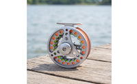 reel with Line Large-Capacity Fly Fishing Reel Perforated for Anglers