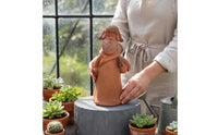 Tabletop Ornament Weathered Garden Figurine Rustic Man Statue for Collectors, Patio, Balcony