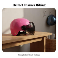 Kids Bike Helmet Shock-Absorbing Resistant Young Child Scooter Helmet Young Cycling Head Protection Cute Design Safety Gear