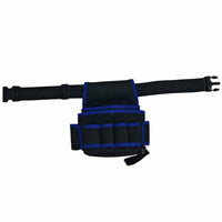 Waist Tool Bag Waterproof Electrician Tool Pouch Wear Resistant Canvas Repair Pouch for Handymen, Technicians