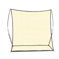 Soccer Rebounder Net Easy Setup Soccer Pitchback Net Steel Frame Sports Gear for Beginners
