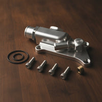 Coolant Housing with Straight Inlet Compatible Component for Engine Bay