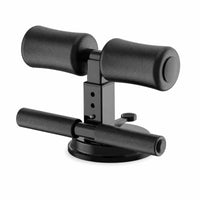 Padded Rollers Suction Sit-up Bar Cushioned Touch-Point Surfaces Ab Workout Assistant Stable Frame Crunch Exercise Guide