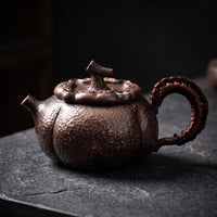 Copper Tea Kettle Vintage Tea Kettle with Lid Antique Teapot with Lid for Collectors