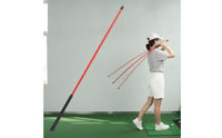 Anti-Slip Golf Swing Training Stick Long-Lasting Golf Practice Stick Portable Ergonomic for Golfers, Beginners, Home