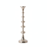 Candlestick with Pedestal Base Stylish Column Candle Holder Tall Decorative Candle Holder for Console