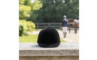 Velvet Riding Helmet Velvety Helmet with Adjustable Dial Riding Hat with Chin Strap Padded Safeguarding for Horse Riders