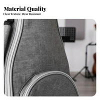 Ukulele Bag Adjustable Shoulder Straps Padded Ukulele Gig Bag Musical Instrument Accessory Effortless Double Zippers Lightweight