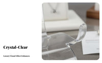 Crystal Sphere Holder Small Mini Chair Display Stand Clear Plastic Display Stand Stable Mini Acrylic Easel Sturdy Design