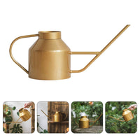Stainless Steel Watering Can Rust Resistant Garden Supply Easy to Pour