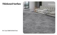 Self Floor Sheet Formaldehyde Self Floor Sheet Waterproof Wood Grain Vinyl Flooring for Homeowners, Living Room, Washroom, Home