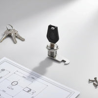 Filing Cabinet Lock Construction Mailbox Replacement Lock Universal Fit Industrial Hardware for Locker, Server Rack
