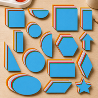 Geometric Shaped Origami Paper Set for DIY Crafts and Kindergarten Activities