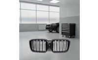 Gloss Black twoBar Kidney Grille ABS Front Kidney Grille Painted Lightweight