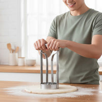 Stainless Steel Donut Circle form Easy to Clean Donut Cutter Rust-Resistant Pastry Circle Cutter for Beginners