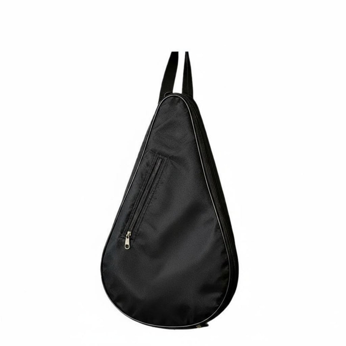 Racket Bag with Shoulder Strap Teardrop-Shaped Tennis Racket Bag Sleek for Pickleball Players, Sports Training