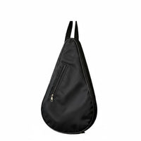 Racket Bag with Shoulder Strap Teardrop-Shaped Tennis Racket Bag Sleek for Pickleball Players, Sports Training