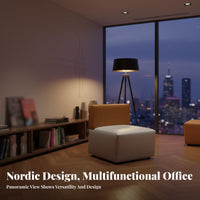Modern Design L-Shaped Sectional with Coffee Table Minimalist design L-Shaped Sofa Set Configurable Layout Office Furniture Sturdy framework for Interior Designers, Business Owners, Homeowners, Reception Area, Waiting Room, Lobby