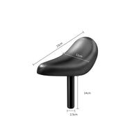 Soft and Comfortable Kids Bike Seat with Post Thick Padding Child Bike Seat Post Set Ergonomic Design
