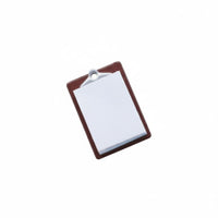 Colorful Options Miniature Clipboard Cute Appearance 1:12 Scale Miniatures Realistic Feature for Hobbyists, Model Scenes, Craft Projects