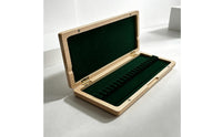 Oboes Cane Case Hinged Wooden Woodwind Component Case Compact for Students, Artists