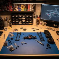 Wireless Controllable 1/10 Scale Crawler Axle Set Upgrade Part RC Car Differential Lock Axles for Rock Crawling, Away-Road