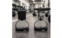 2 Pieces Ergonomic Loop Handles Non-Slip Bicep Curl Handles Full Body Exercise Equipment Equipment for Gym-Goers