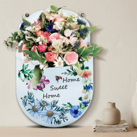 Decorative Mailbox with Lock Outdoor Letterbox with Key Sturdy Wall Mount Mailbox Rust-Proof for Entryway