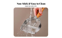 Efficient Sifting Stainless Steel Poop Scooper Long-Lasting Cat Litter Scoop Rustproof for Seniors, Indoors, Home