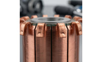 Model CHY-1518-12 Copper Rotary Commutator Hooked Tabs Segmented Commutator Wear-Resistant Mechanical Component Easy to Install