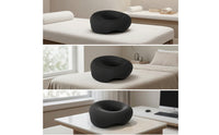 Memory Foam Prone Pillow Low-Height Pillow with Face Opening Headrest Compact Ergonomic for Spa Therapists, Massage Tables