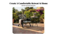 Upholstered Wooden Armchair French Retro design Upholstered Armchair sturdy Wood Frame Accent Chair for Homeowners, Adults, Living Room, Balcony, Study