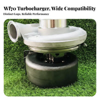 WF70 Turbochargercharger Charger Increases Power Generator Set Turbochargercharger Charger Sturdy Marine Engine Turbocharger for Repair Specialist S